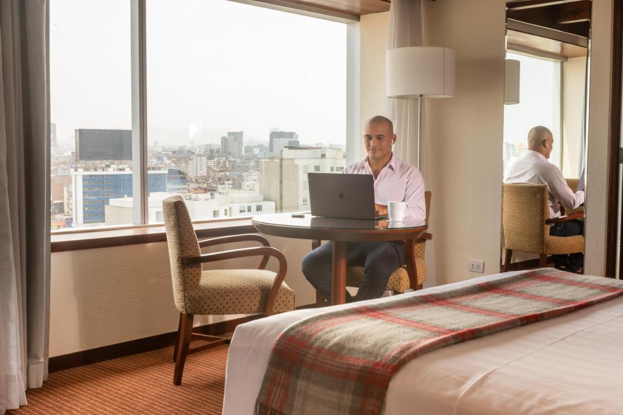 Casa Andina Premium Miraflores ليما المظهر الخارجي الصورة A guest room at the hotel